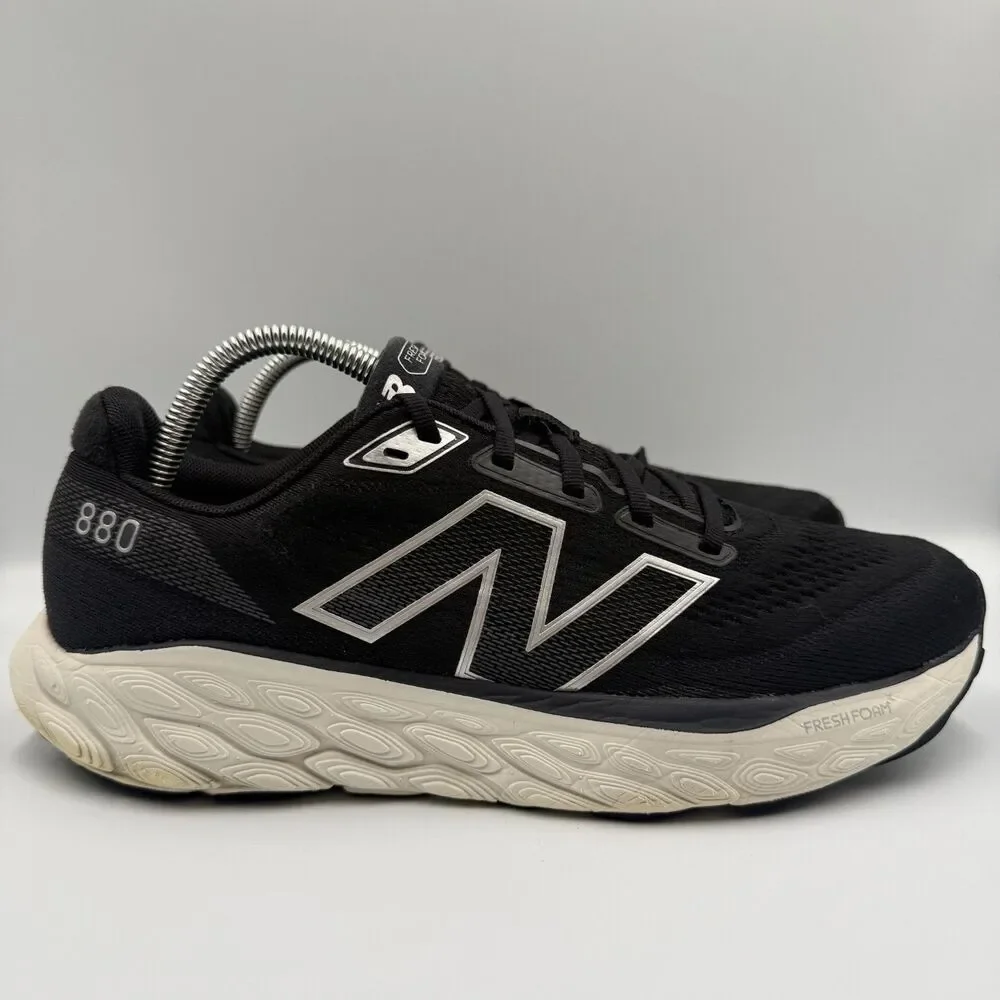 New Balance Fresh Foam X 880v14 Men's Size 9 D Black White Running Shoes M880B14